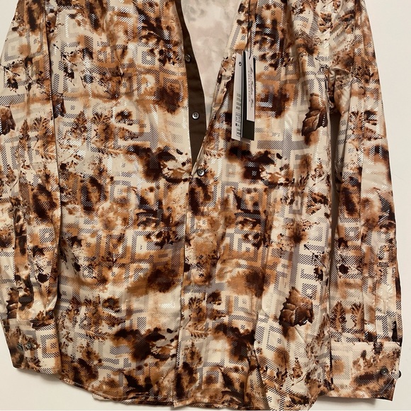 Silver Stone Collection Dress Shirt Men’s Small Modern Fit Wear  Collection NWT - Picture 4 of 15